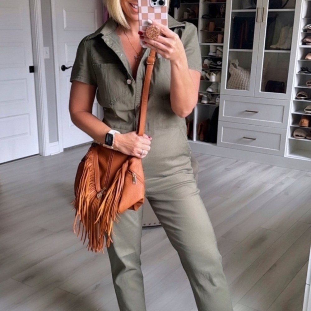 Stylish Olive Jumpsuit